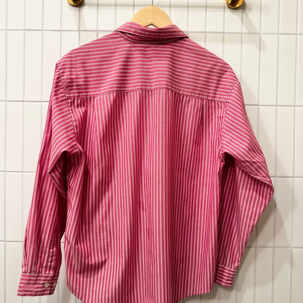Pink Striped Button-Up Shirt - Picture 3 of 6